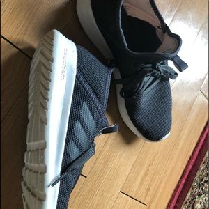 Black Adidas Cloud-foam Sneakers